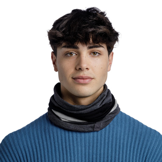 BUFF Unisex Black MERINO MOVE GRAPHITE