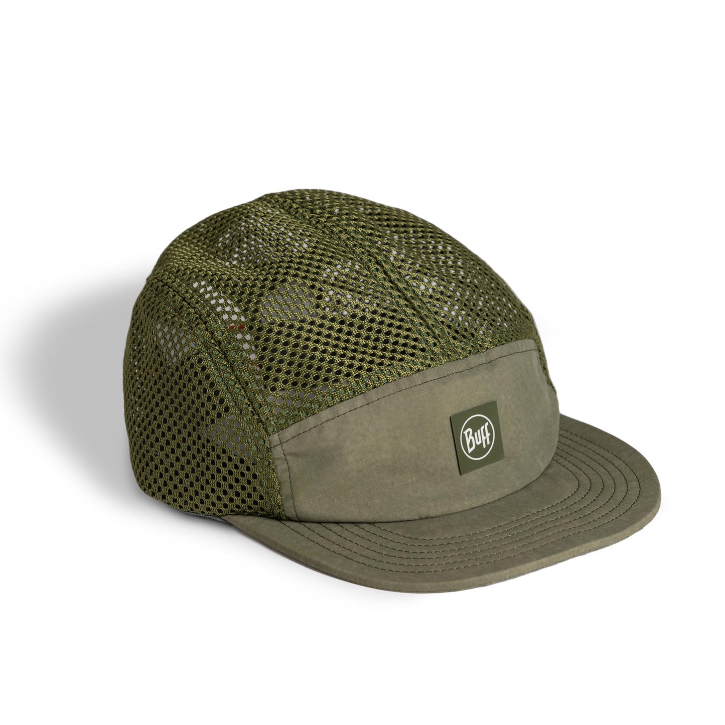 BUFF Unisex Green 5 PANEL AIR CAP SARET MILITARY