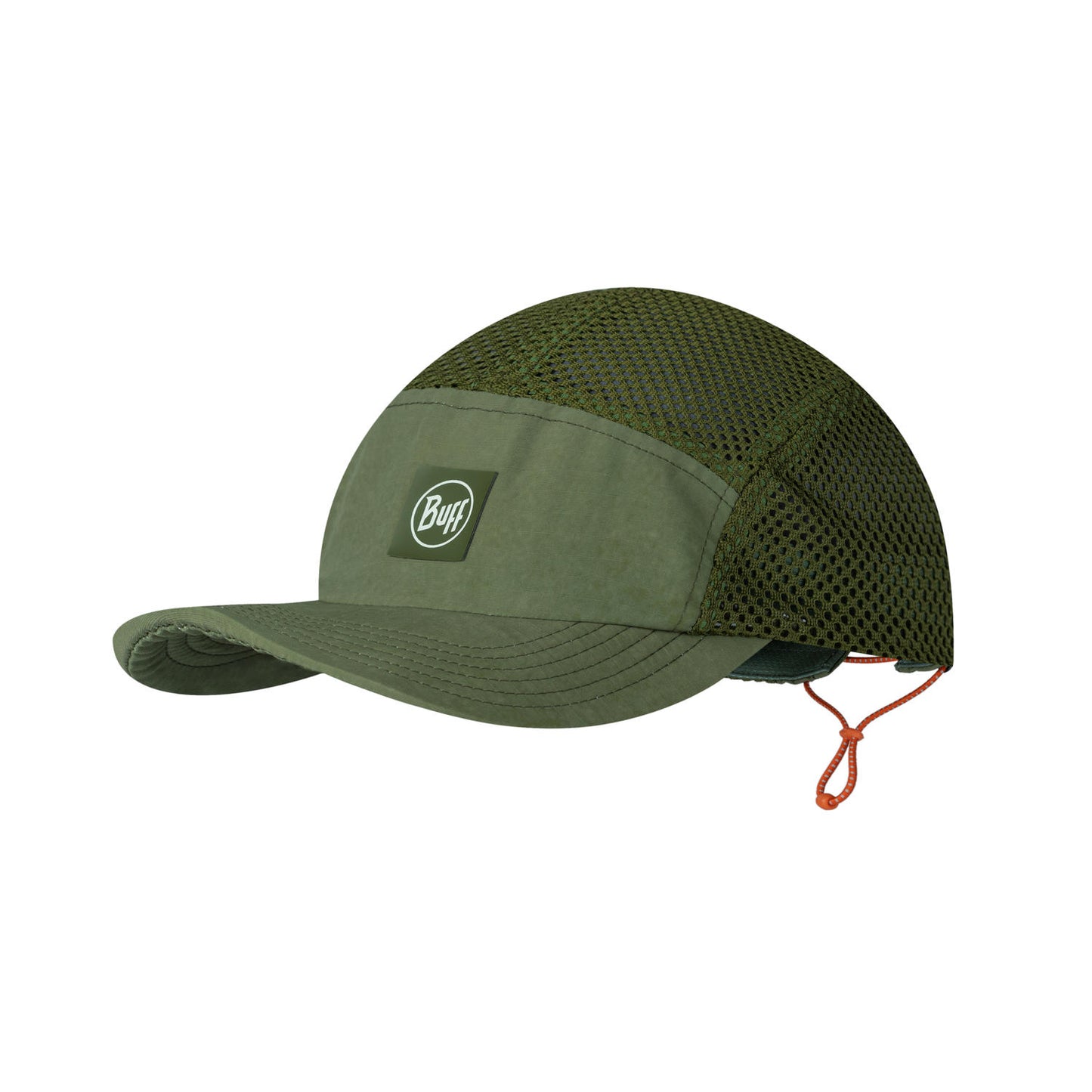 BUFF Unisex Green 5 PANEL AIR CAP SARET MILITARY