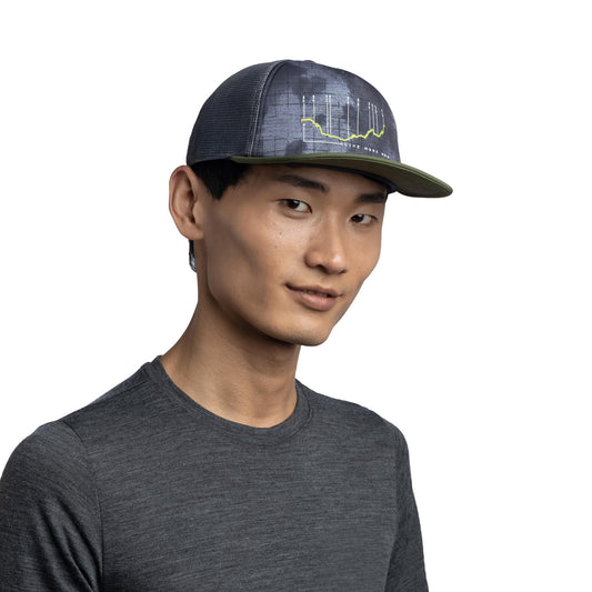 BUFF Unisex Black EXPLORE TRUCKER CAP BONSY GRAPHITE
