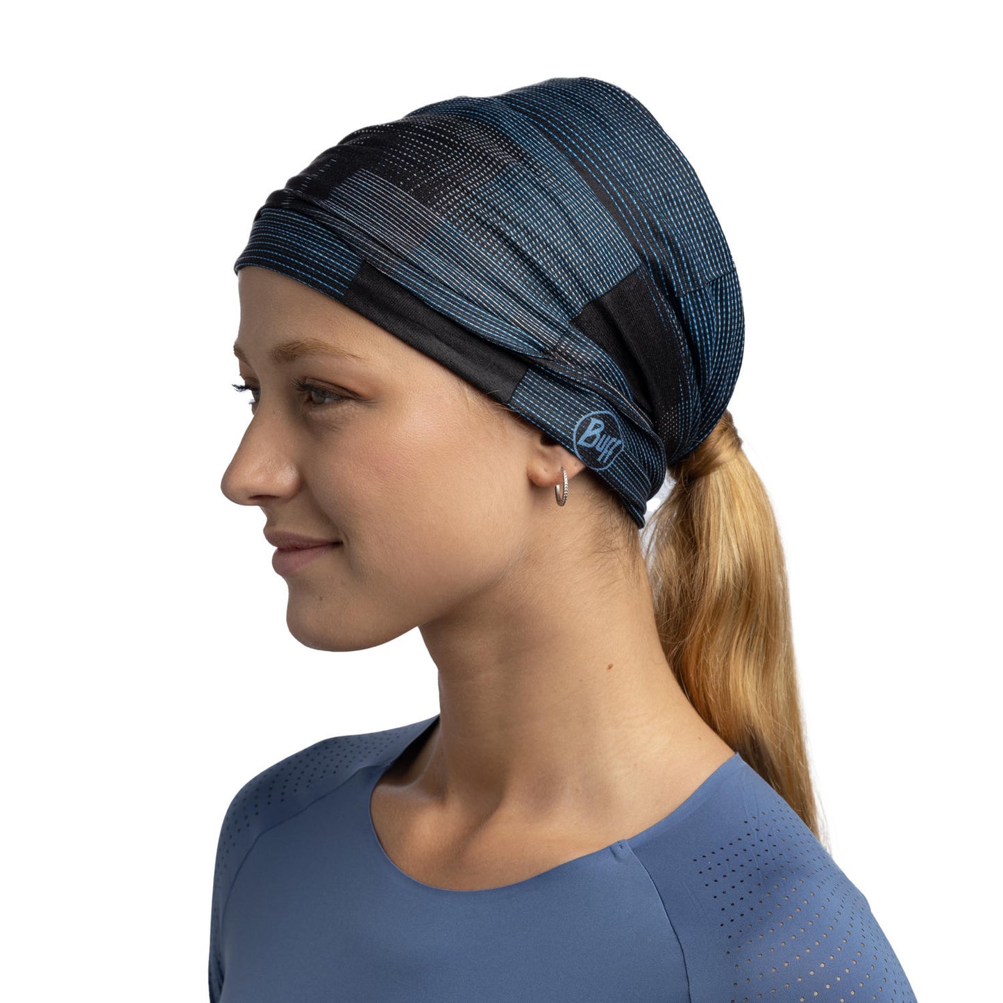 BUFF Unisex Blue COOLNET UV MALC NIGHT BLUE