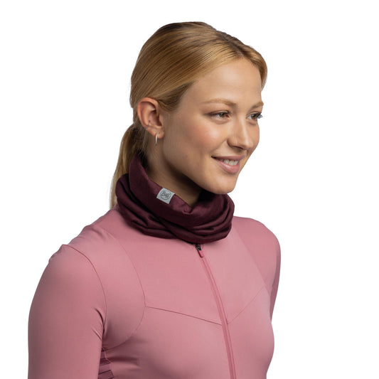 BUFF Unisex Purple MERINO LIGHTWEIGHT SOLID GARNET