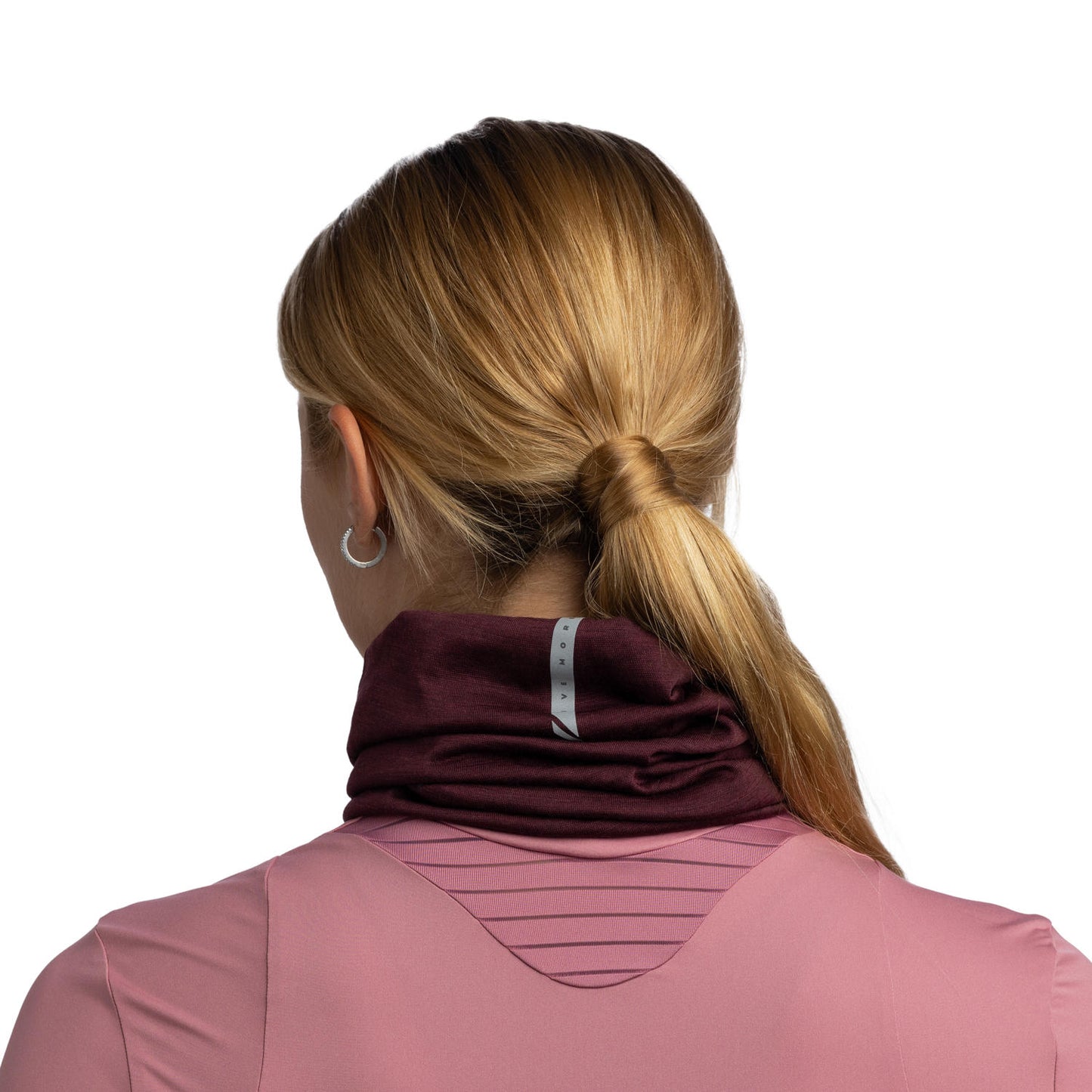 BUFF Unisex Purple MERINO LIGHTWEIGHT SOLID GARNET
