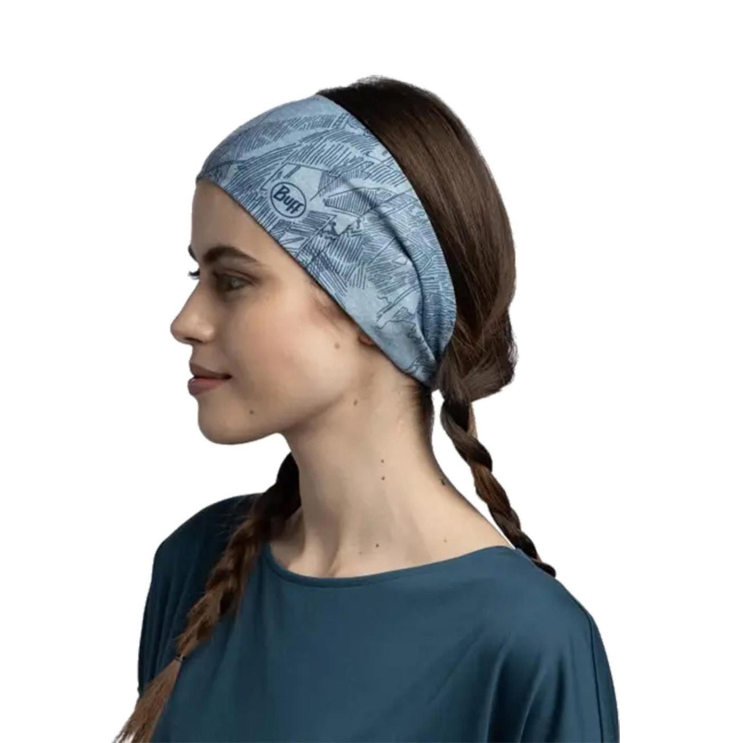 BUFF Unisex Blue Coolnet UV HeiQ Cooling Headband