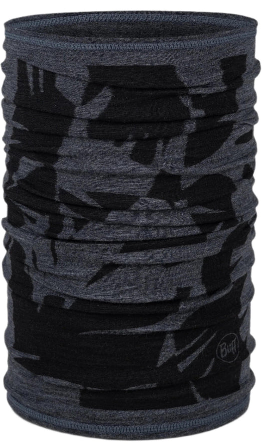 BUFF Unisex Merino Lightweight Prints Rycal Graphite