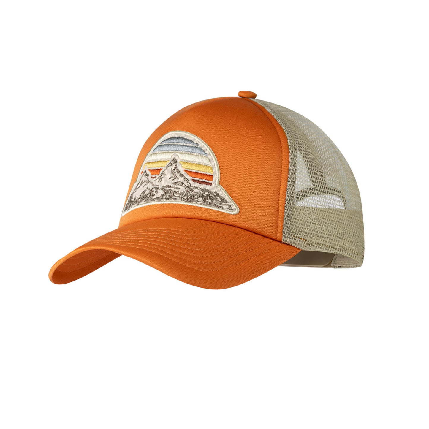 BUFF Unisex Orange Trucker Cap