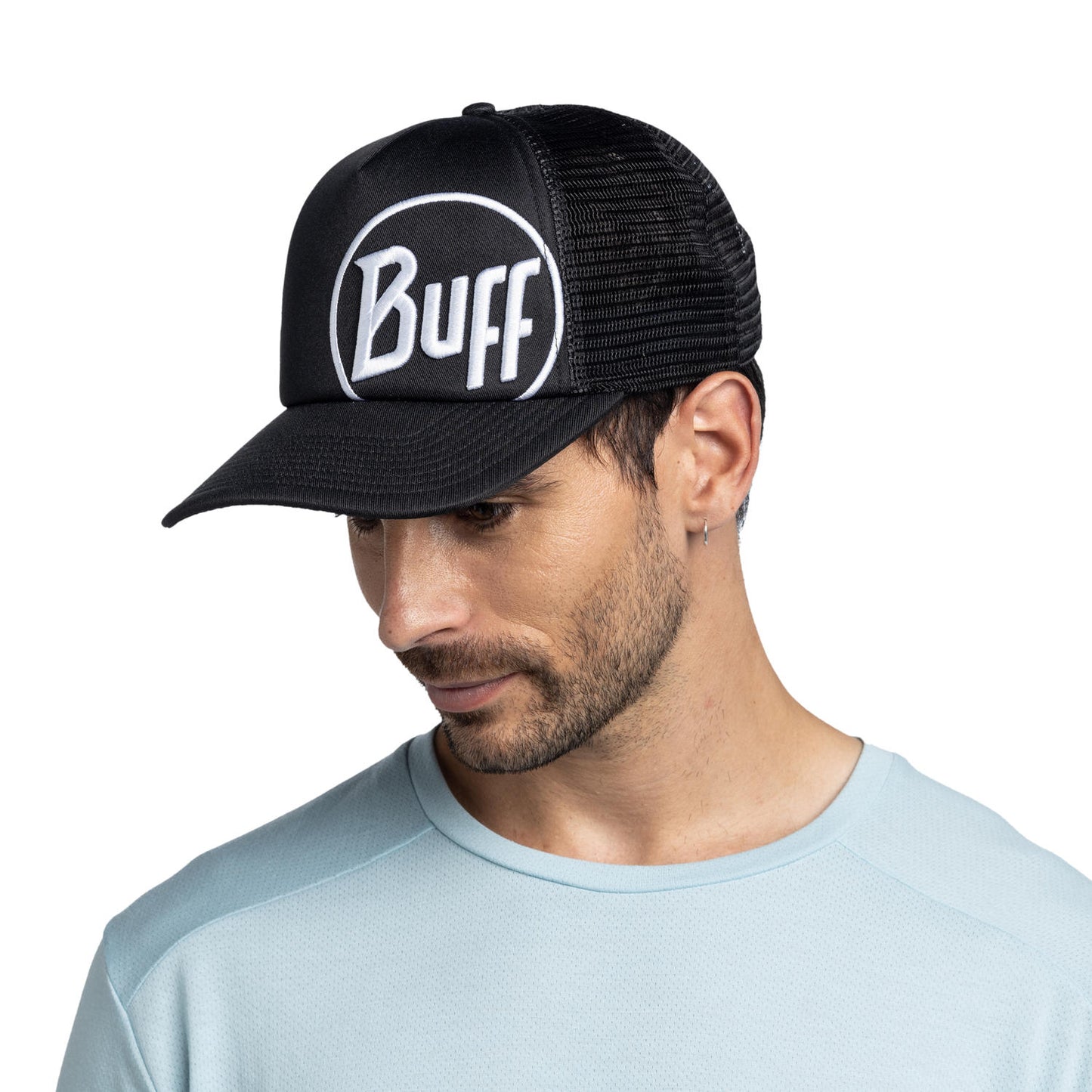 BUFF Unisex Black Trucker Cap