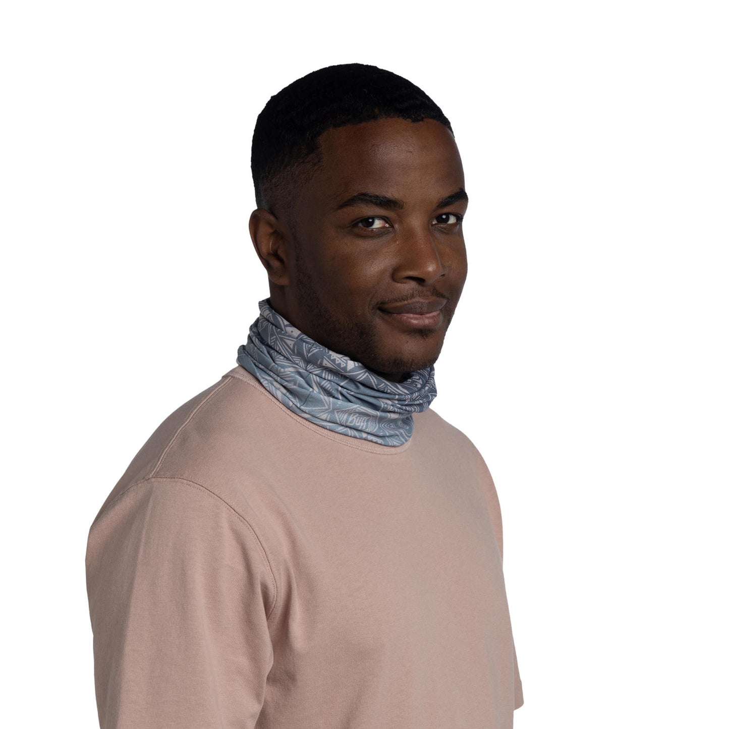 BUFF Unisex Grey Coolnet UV HeiQ Cooling Tubular