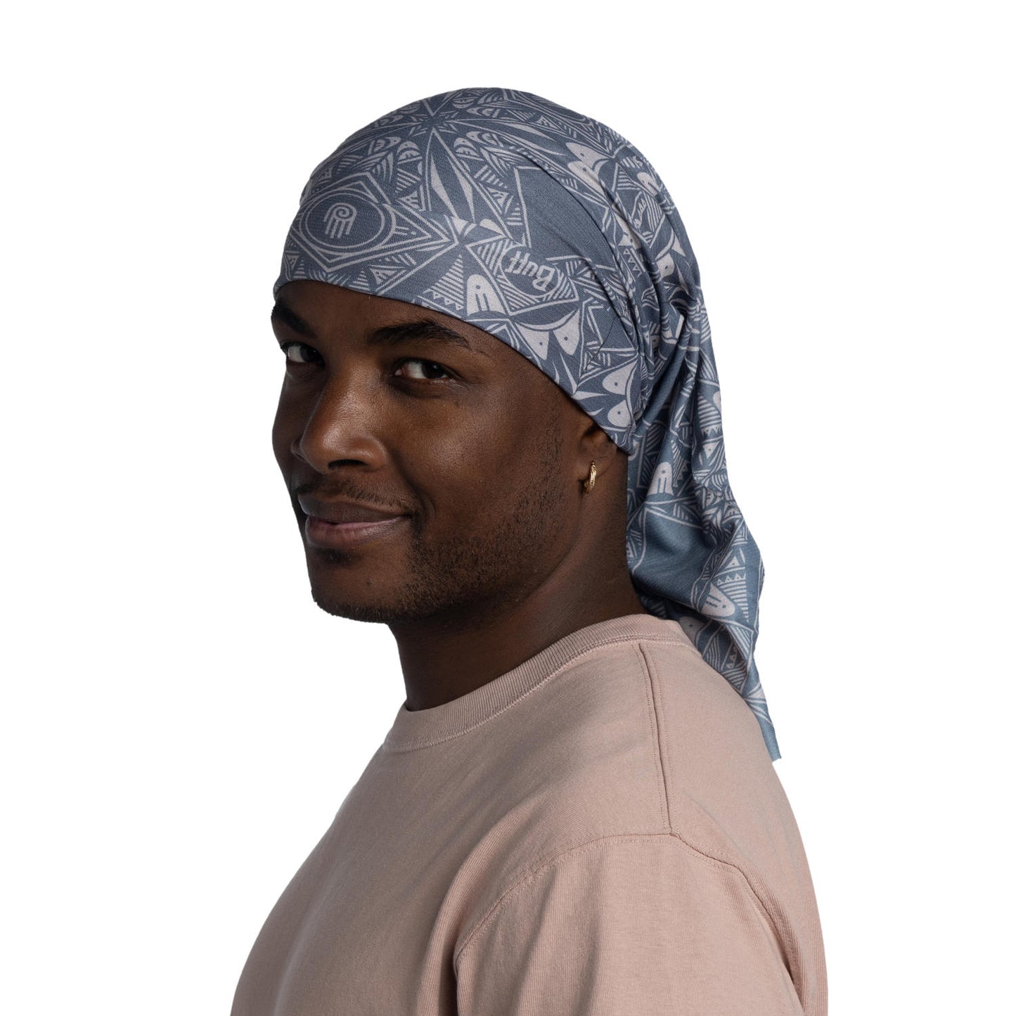 BUFF Unisex Grey Coolnet UV HeiQ Cooling Tubular