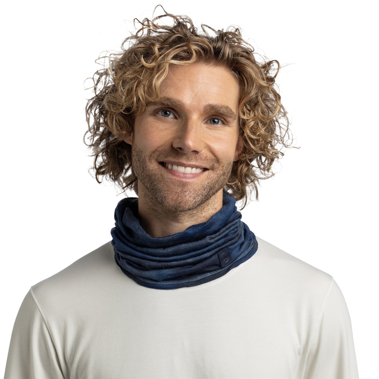 BUFF Unisex Blue Lightweight Merino Wool Tubular