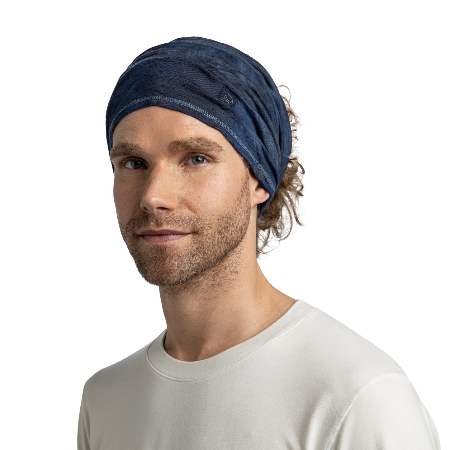 BUFF Unisex Blue Lightweight Merino Wool Tubular