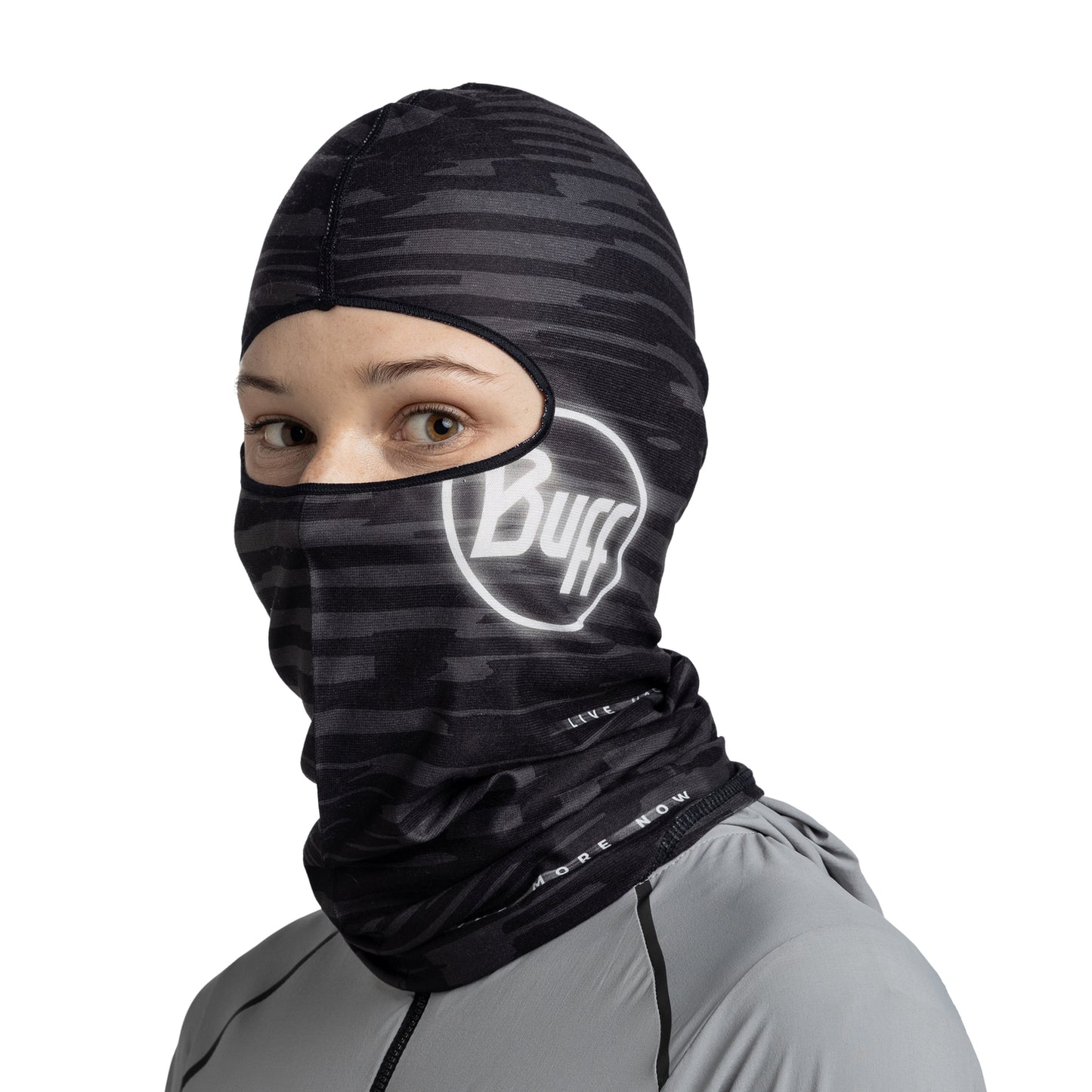 BUFF Unisex Black Ecostretch Balaclava