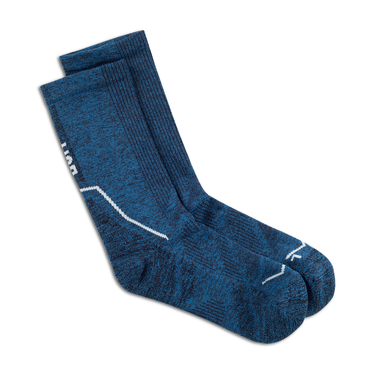 BUFF Unisex Blue Merino Lightweight Crew Socks