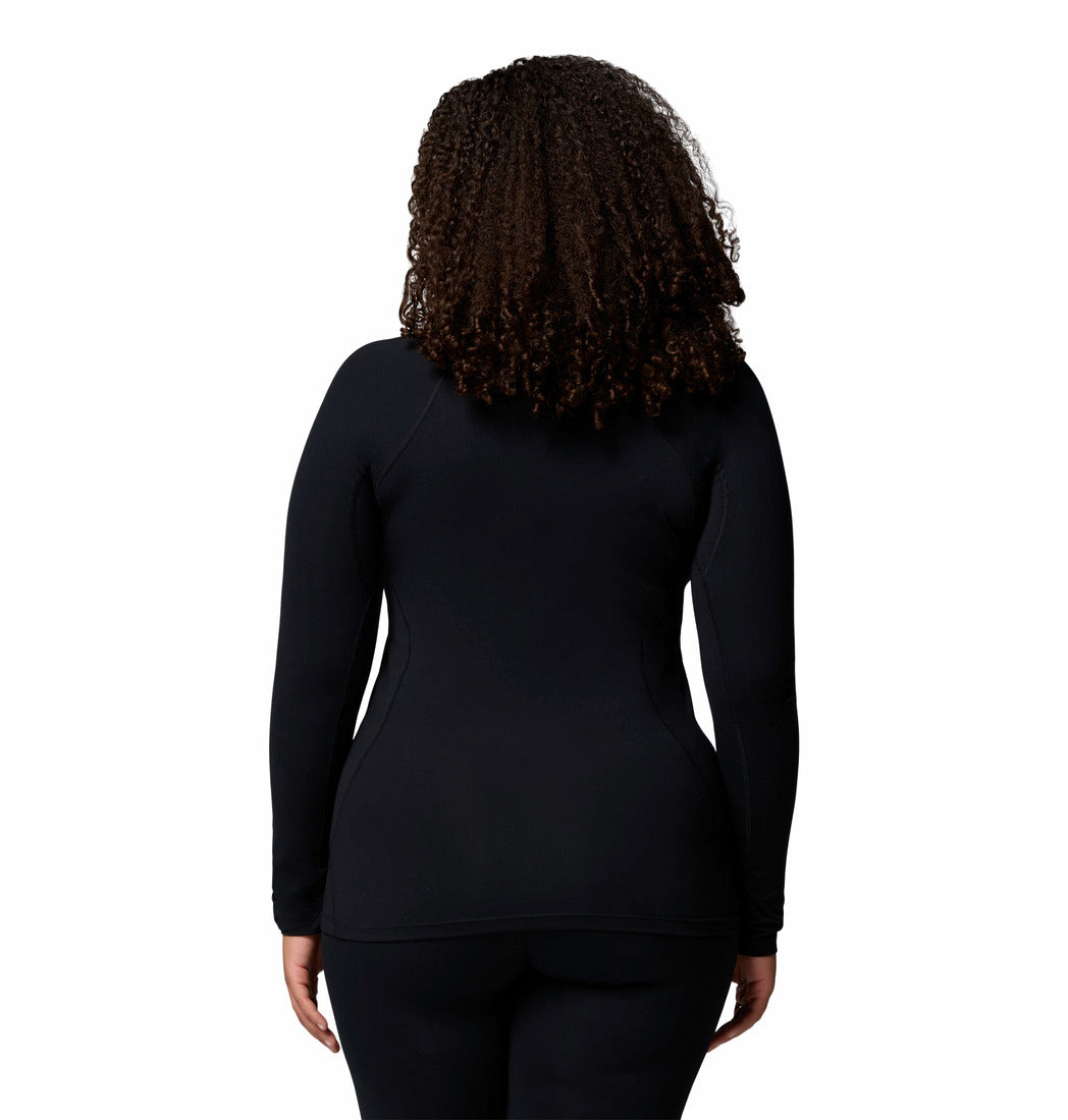 Columbia Women Black Midweight Stretch Long Sleeve Top (Non Returnable)