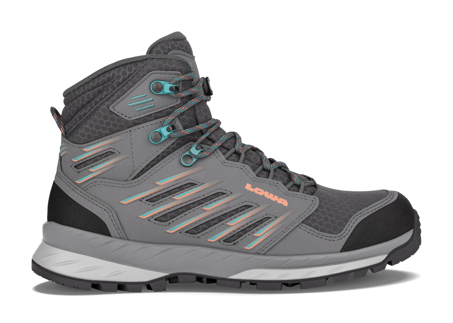 Lowa Women Grey TREK EVO GTX MID Ws