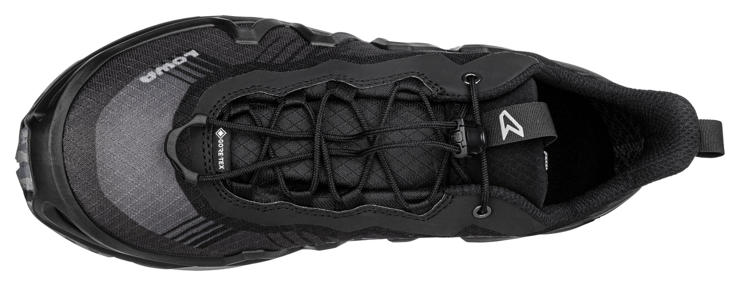 Lowa Men Black MERGER GTX LO