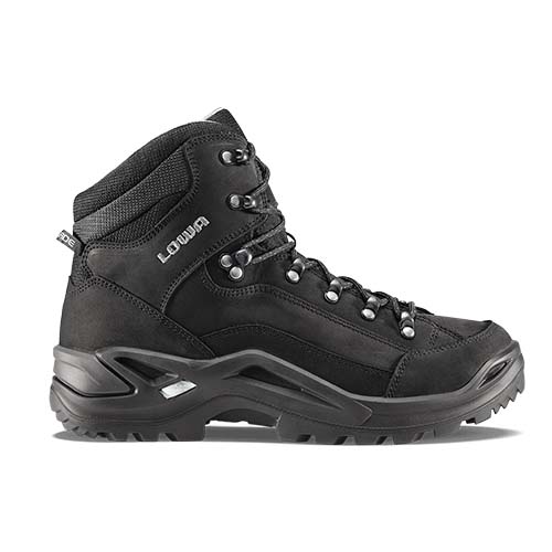 Lowa Men Black RENEGADE LL MID