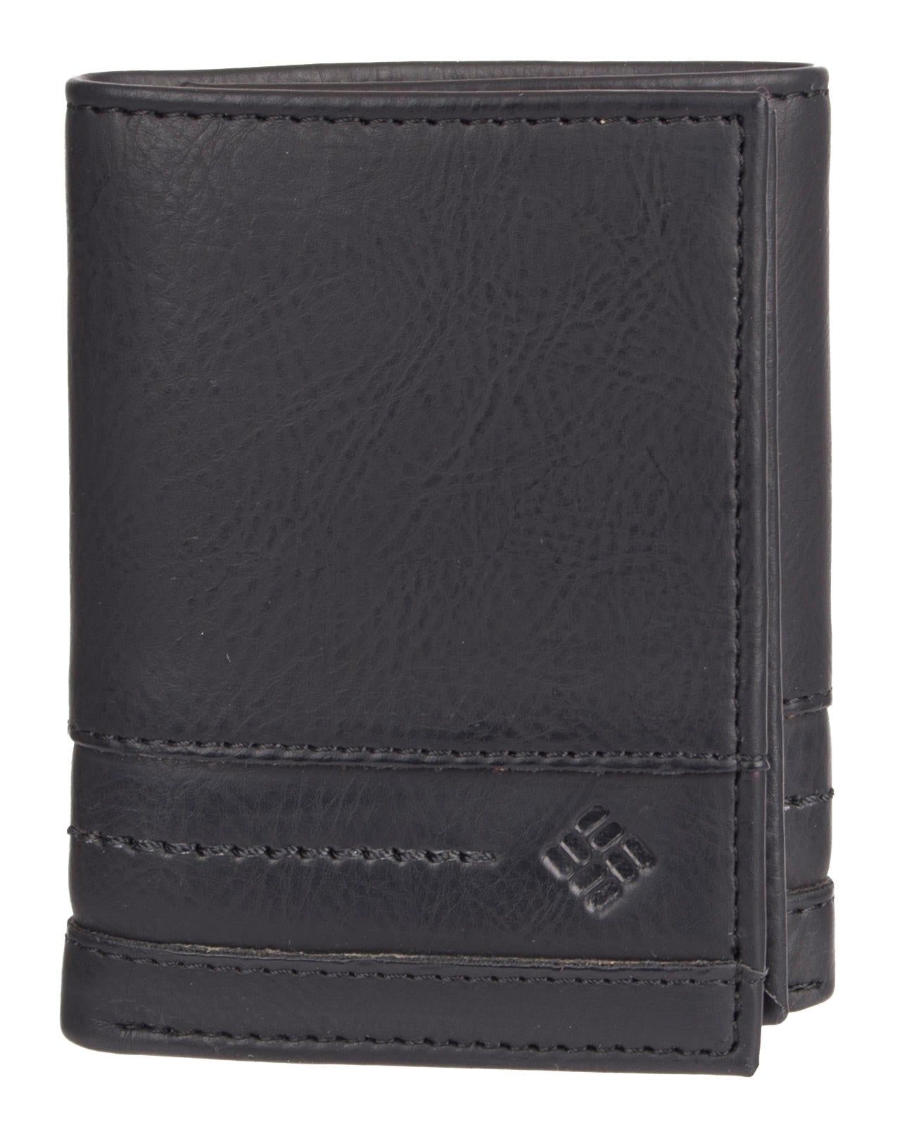 Columbia Unisex Black RFID Stassel X Capacity Trifold Wallet