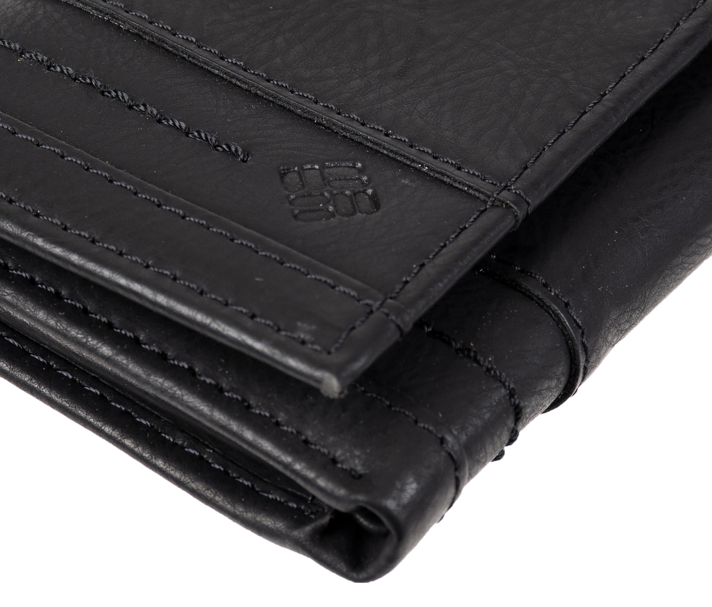 Columbia Unisex Black RFID Stassel X Capacity Trifold Wallet