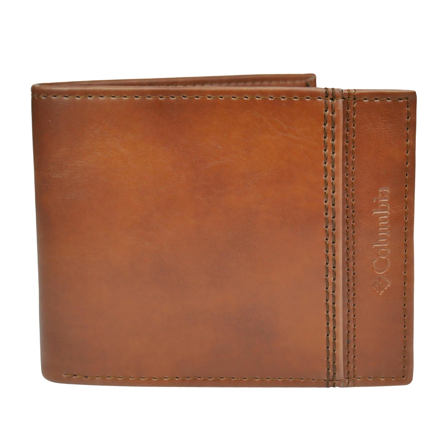 Columbia Men Brown RFID Traveler Wallet
