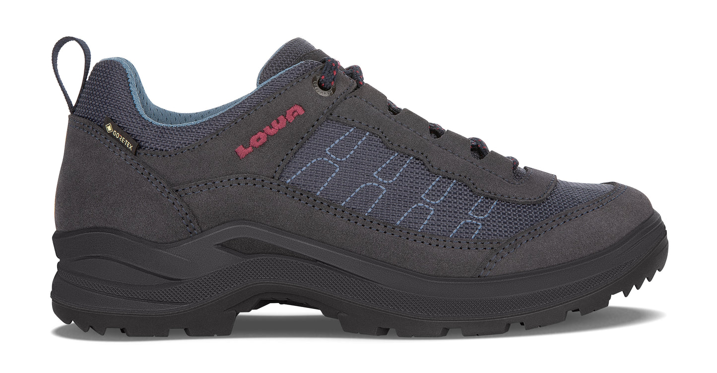 Lowa Women Blue TREK EVO GTX MID Ws