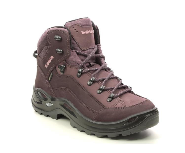 Lowa Women PURPLE RENEGADE GTX MID Ws SHOES