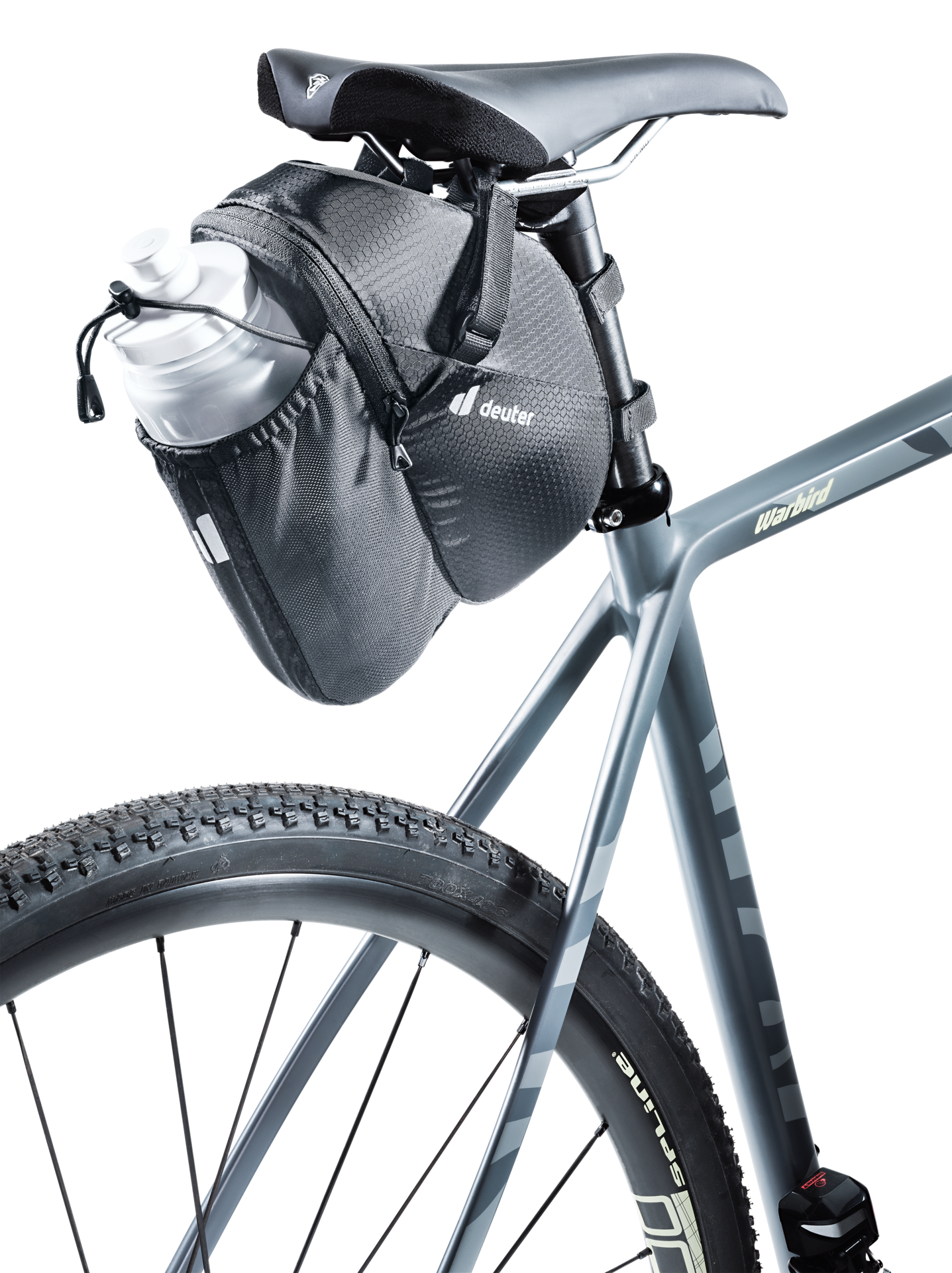 Deuter Unisex Black Bike Bag 1.2L Bottle