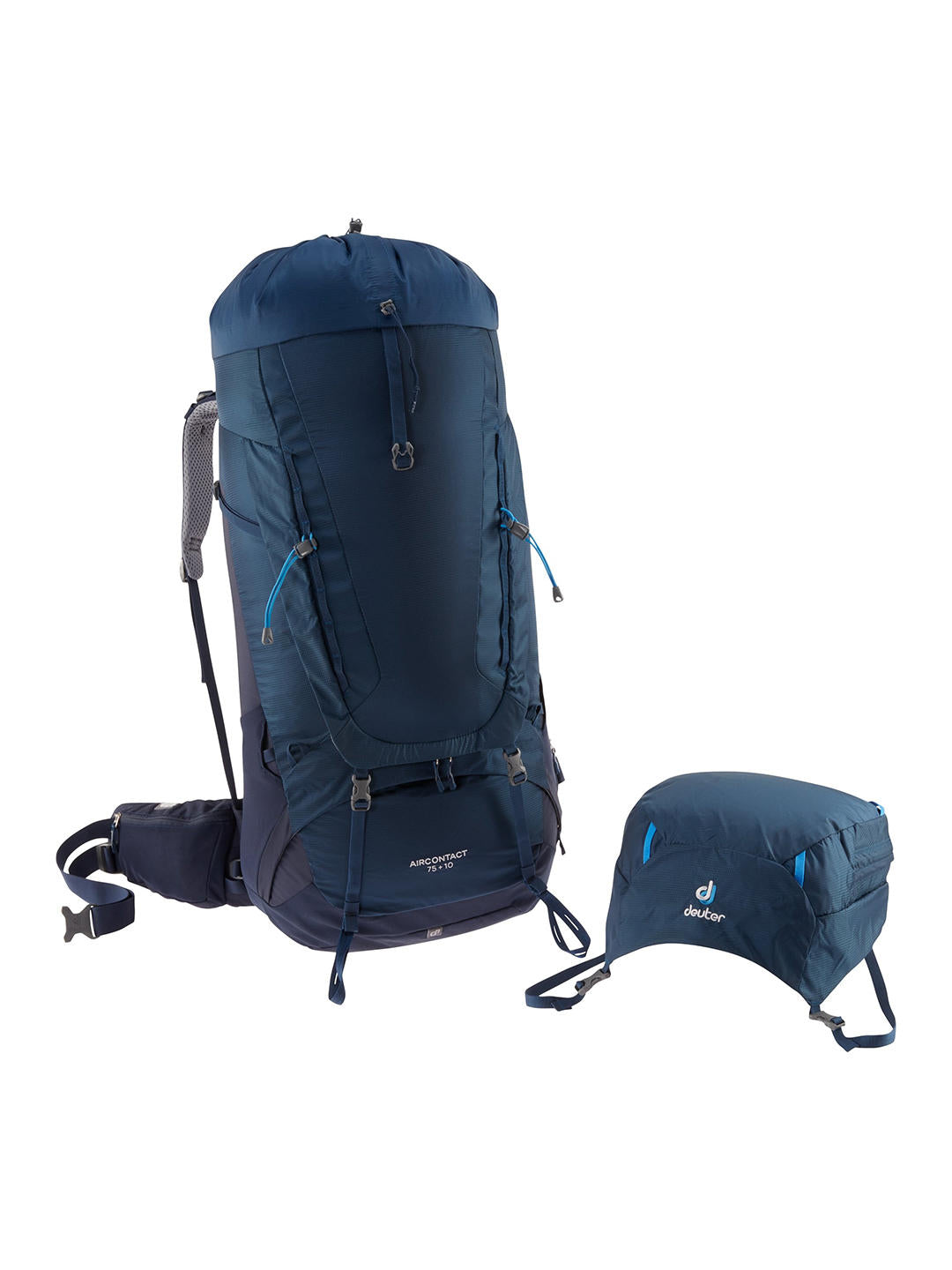 Deuter Unisex Mid Night- Navy Aircontact 75+10