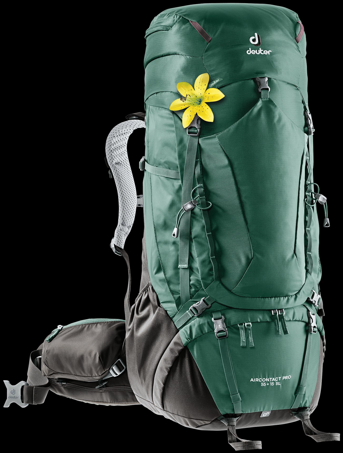 Deuter Unisex Green Aircontact PRO 55 + 15 SL