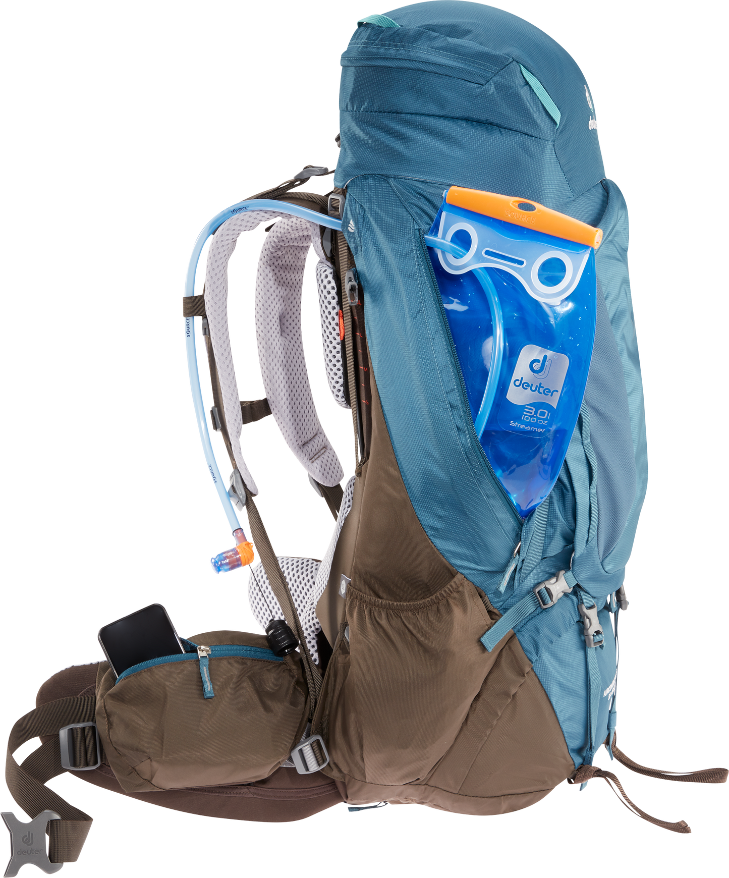 Deuter Unisex Blue Aircontact PRO 55 + 15 SL