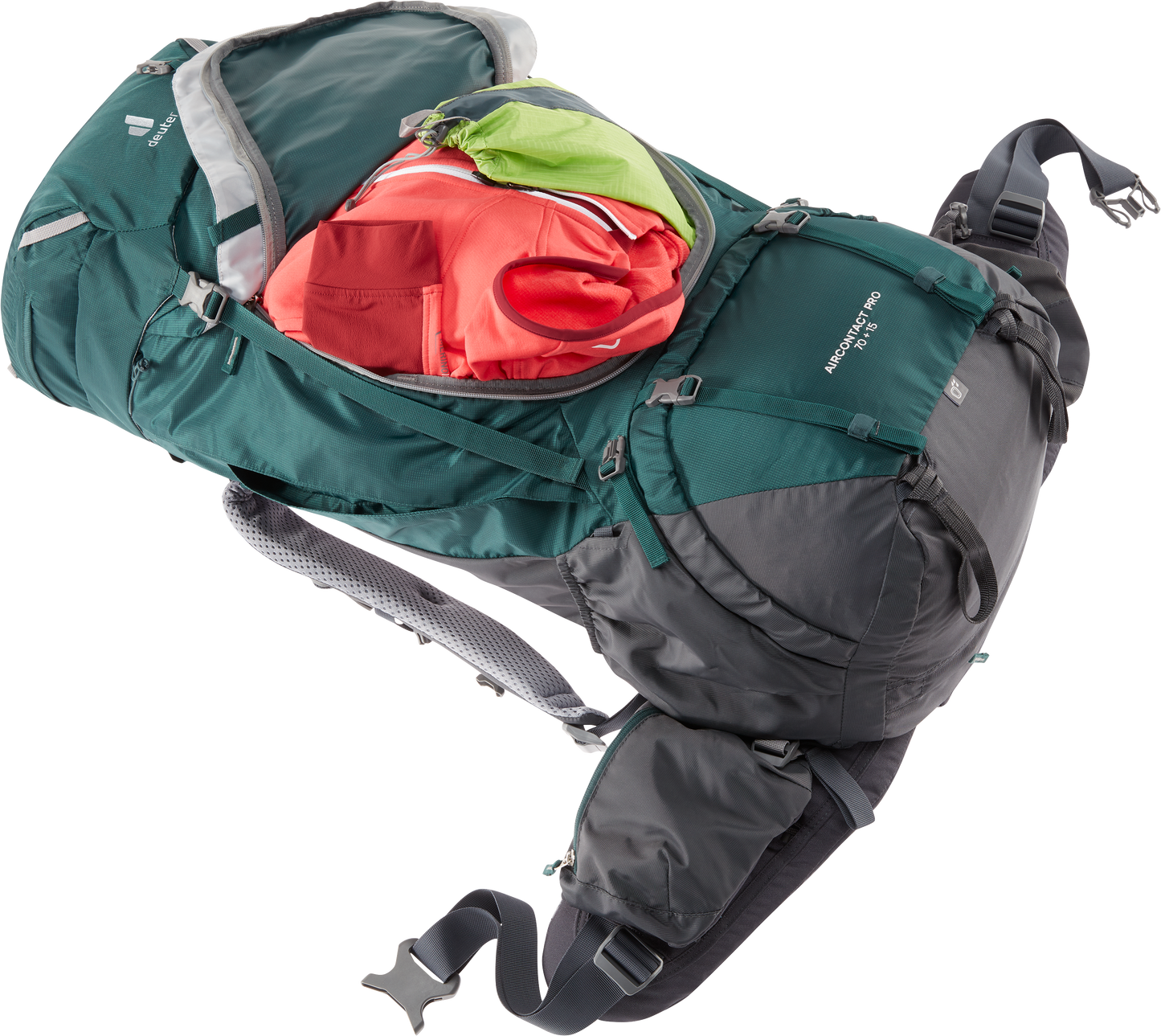 Deuter Unisex Green Aircontact PRO 70 + 15
