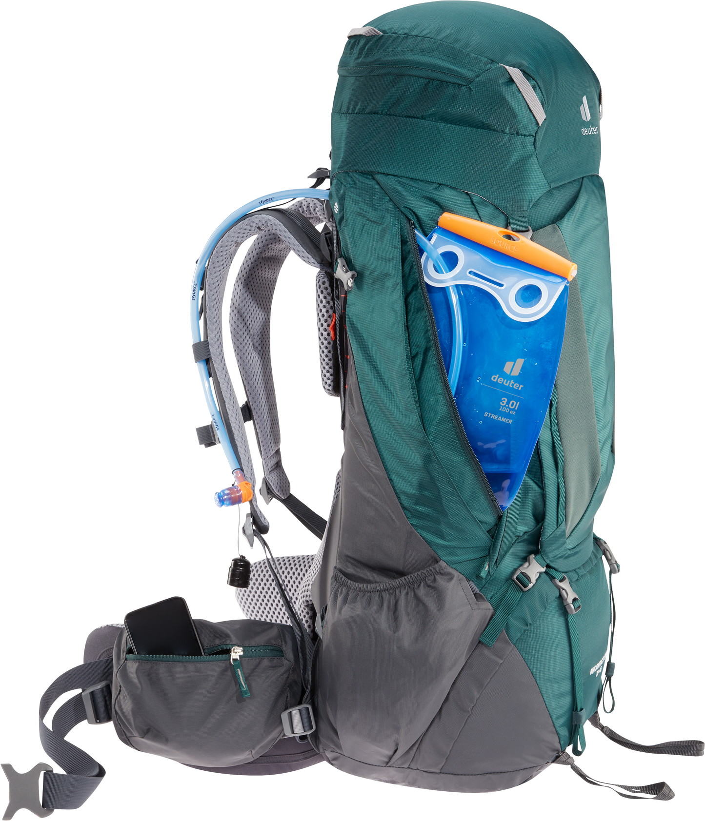 Deuter Unisex Green Aircontact PRO 70 + 15