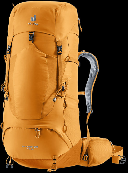 Deuter Unisex Yellow Aircontact Lite 50 + 10 Backpack