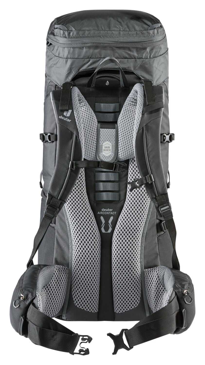 Deuter Unisex Black Aircontact Lite 65 + 10