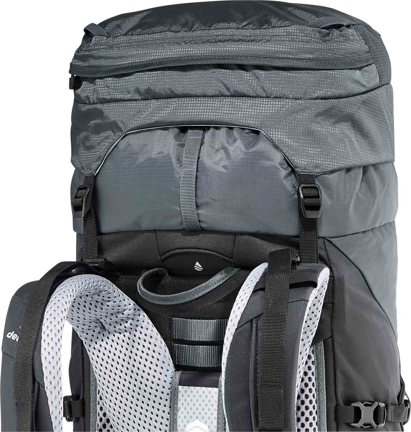Deuter Unisex Black Aircontact Lite 65 + 10