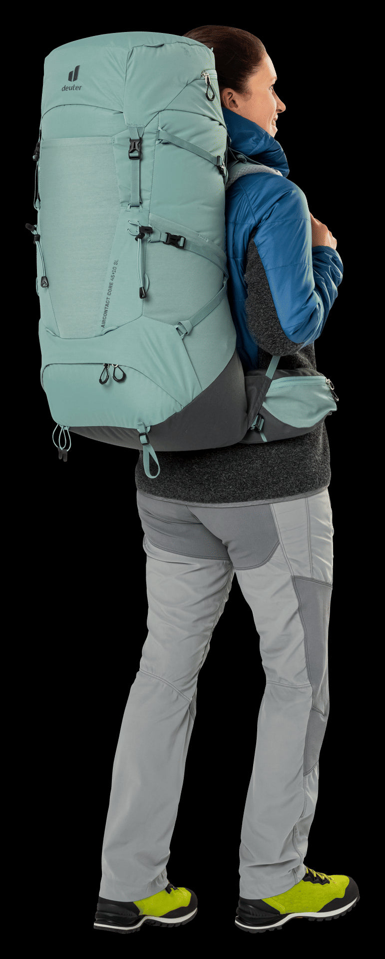 Deuter Unisex Green Aircontact Core 45+10 Sl