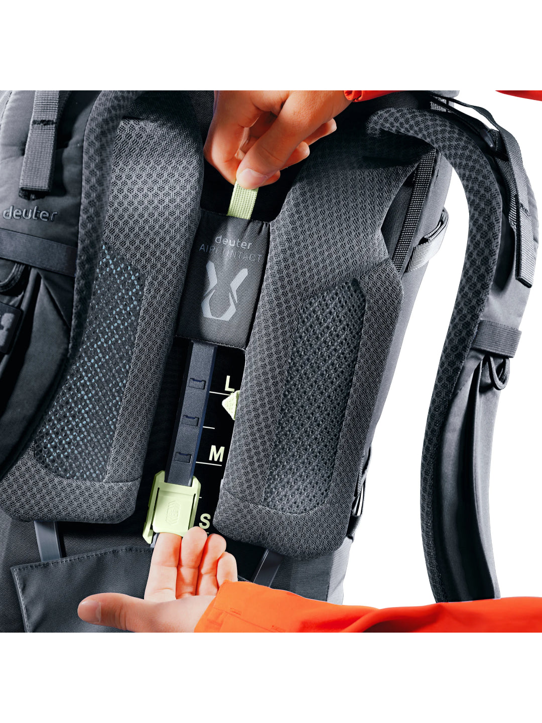Deuter Unisex Black Aircontact Core 50+10L Backpack