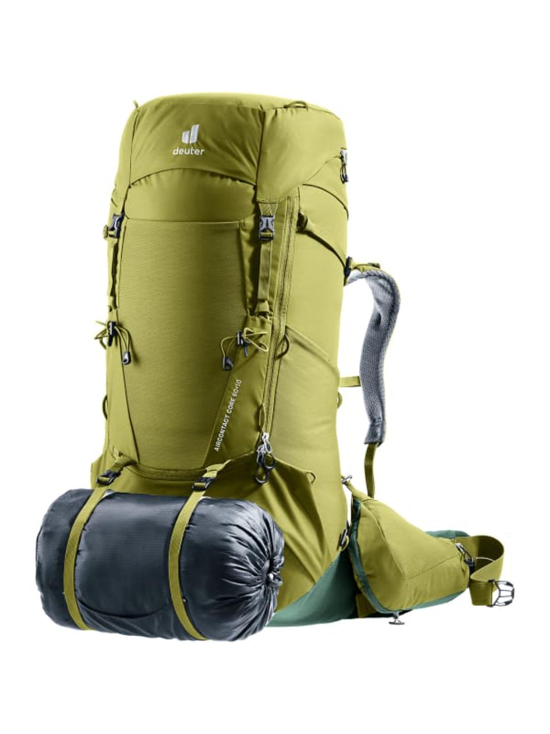 Deuter Unisex Green Aircontact Core 60+10 Backpack