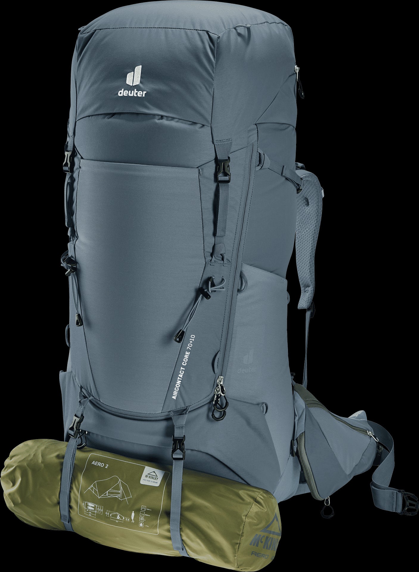 Deuter Unisex Black Aircontact Core 70+10