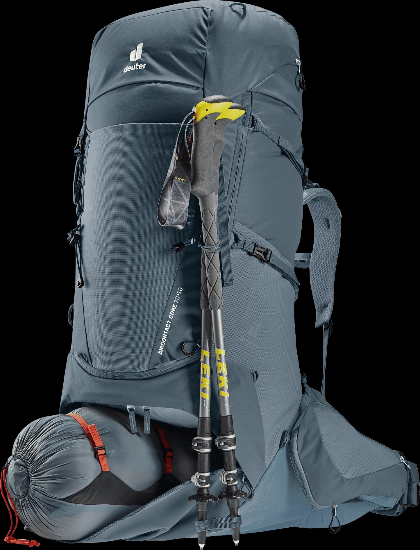 Deuter Unisex Black Aircontact Core 70+10