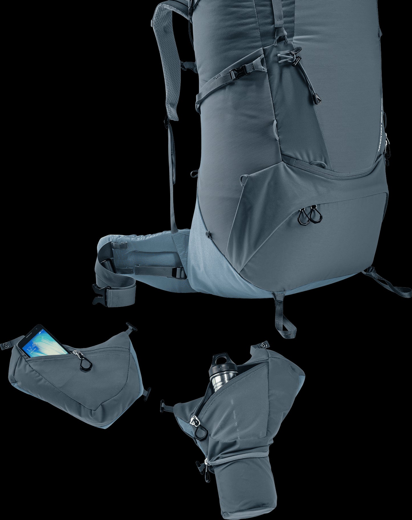 Deuter Unisex Black Aircontact Core 70+10