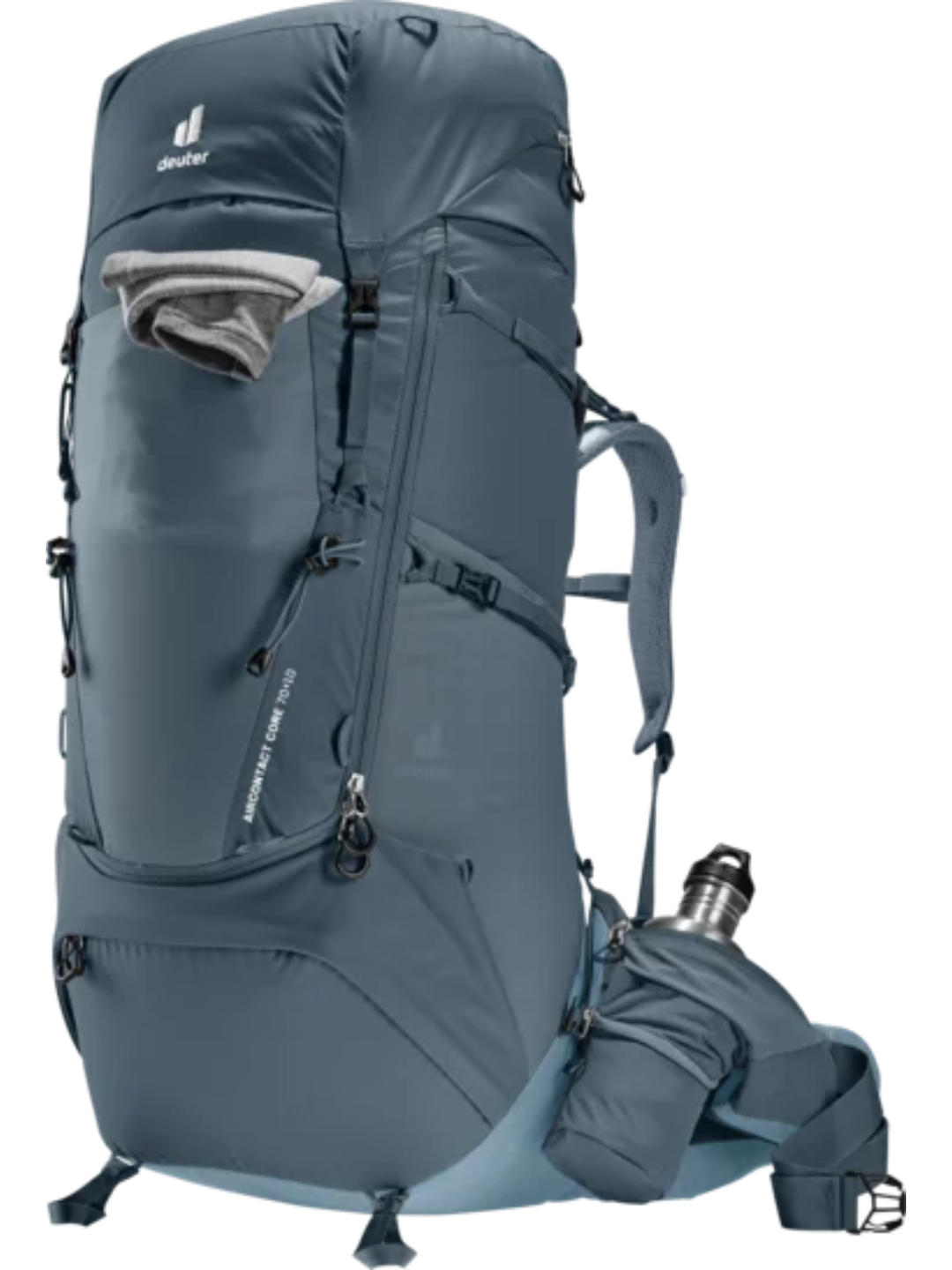 Deuter Unisex Grey Aircontact Core 70+10 Backpack