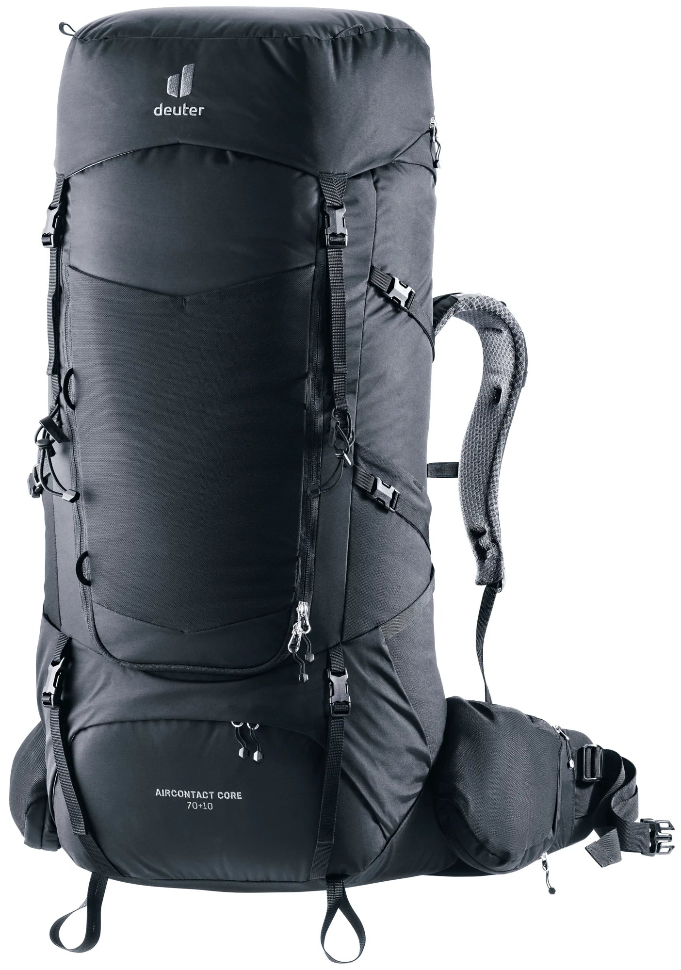 Deuter Unisex Black Aircontact Core 70+10 L Backpack