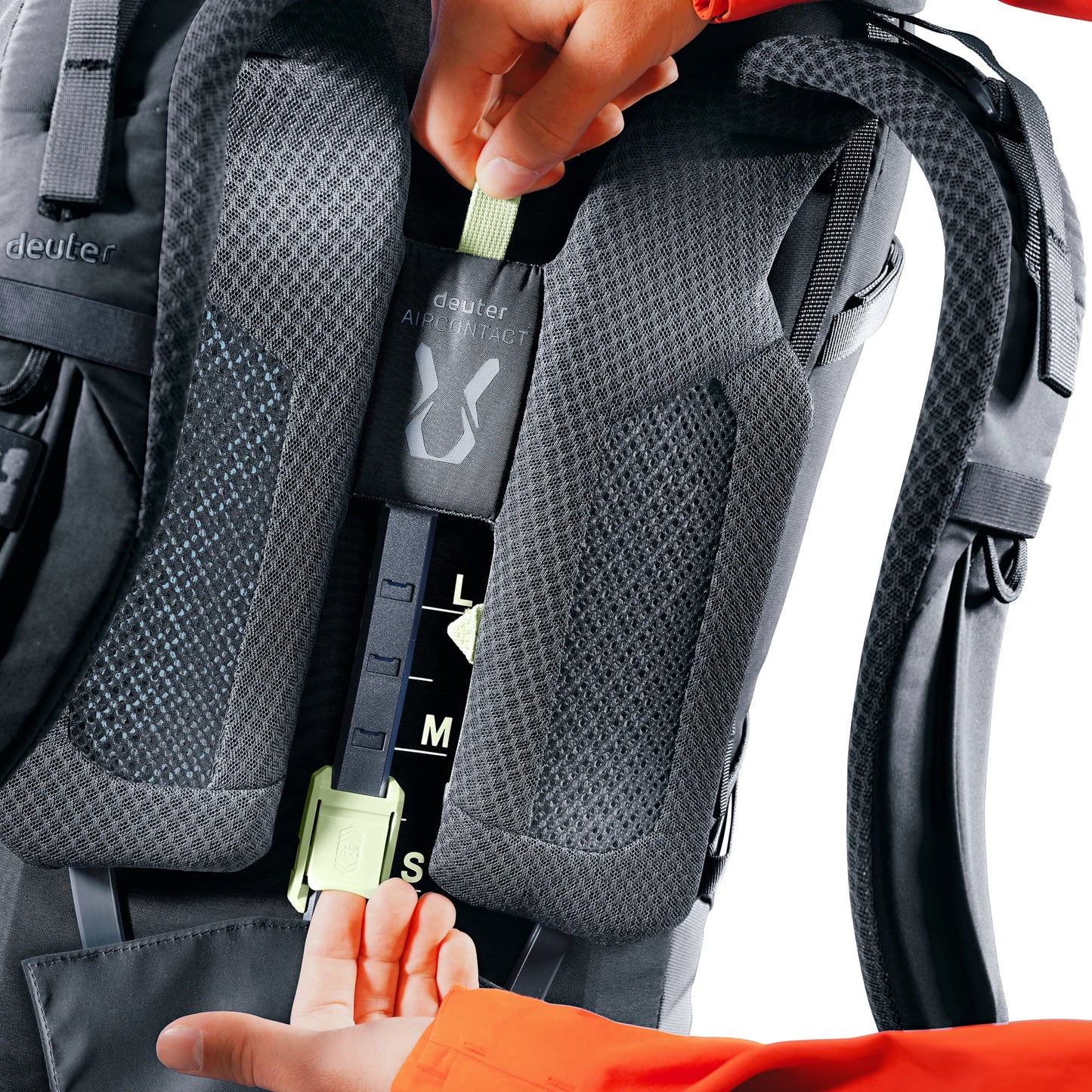 Deuter Unisex Black Aircontact Core 70+10 L Backpack