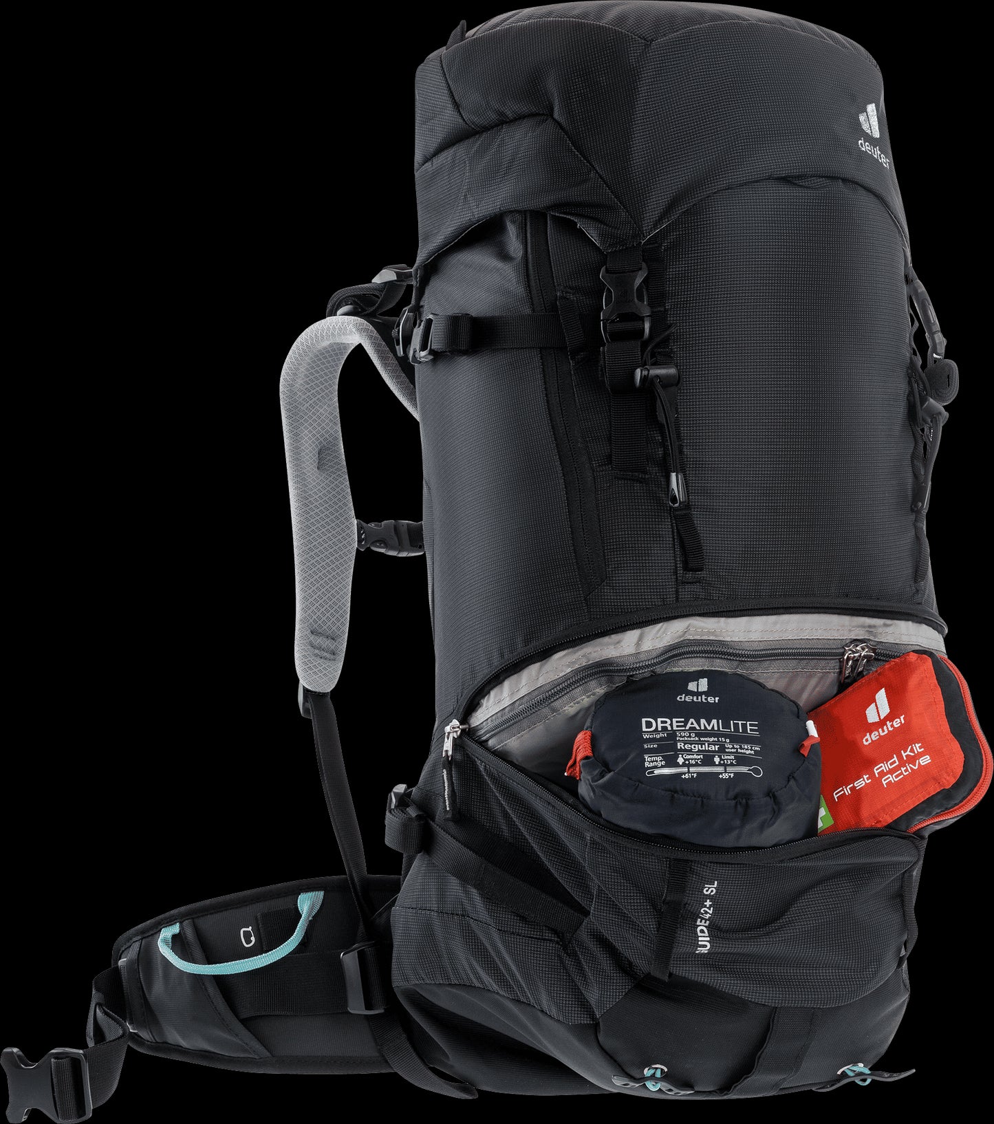 Deuter Unisex BLACK Guide 42+8 SL