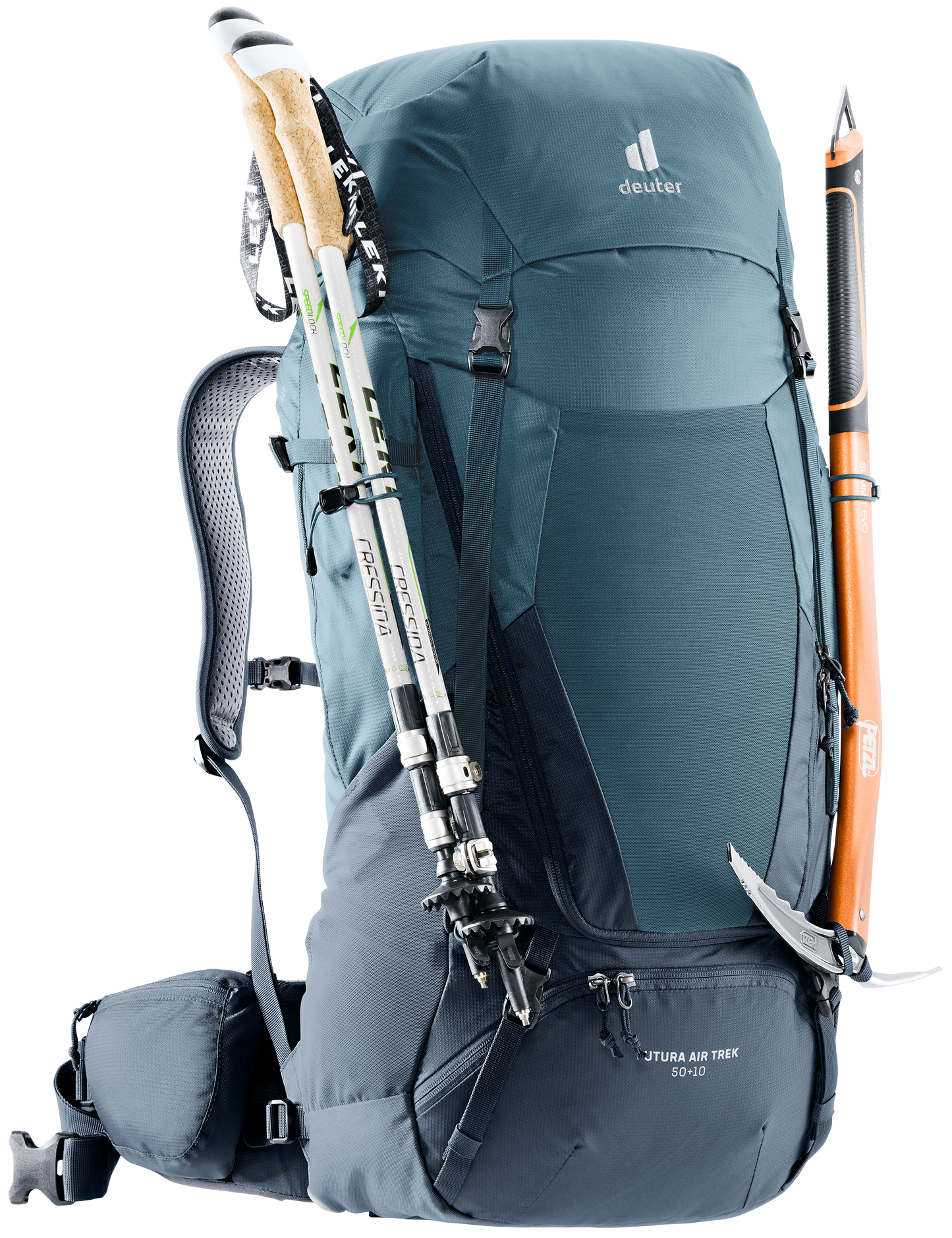 Deuter Unisex Blue Futura Air Trek 50 + 10