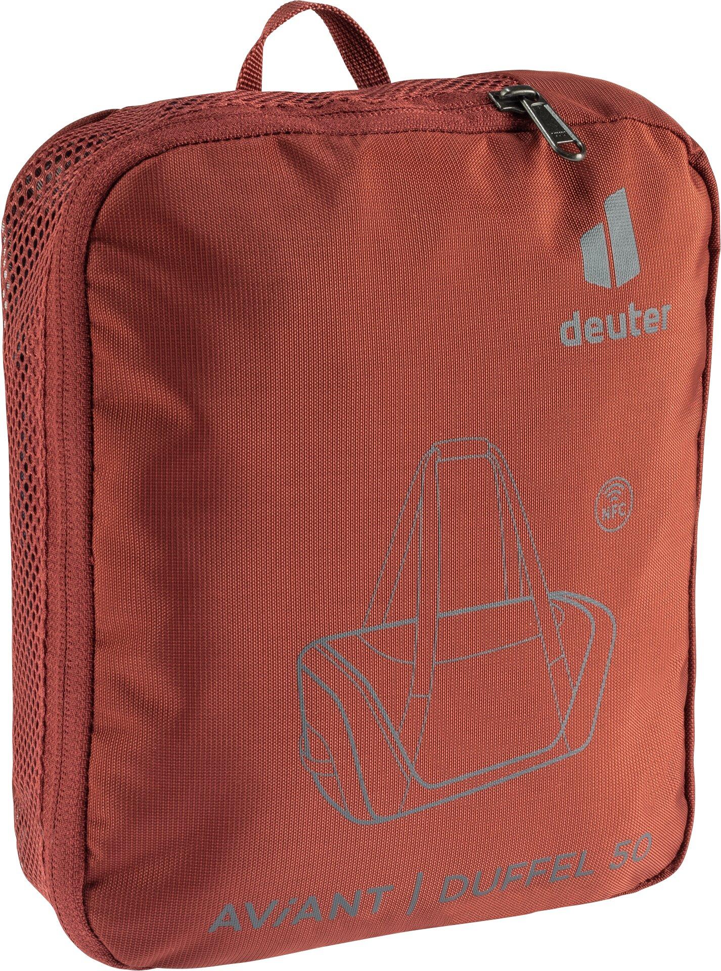 Deuter Unisex Red Aviant Duffel 50