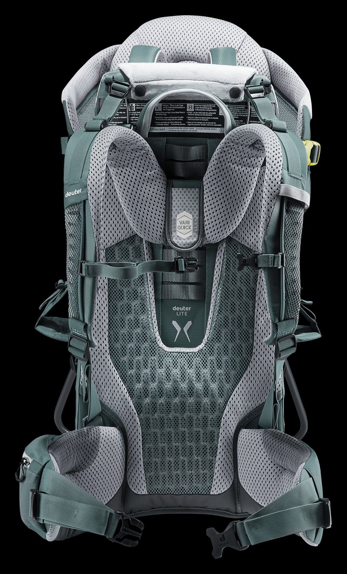 Deuter Unisex Teal Blue Kid Comfort Active (Child Carrier)