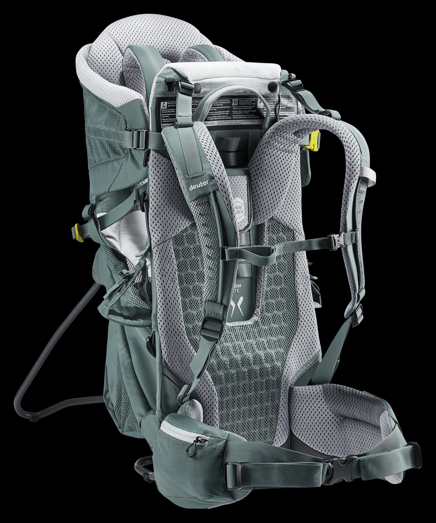 Deuter Unisex Teal Blue Kid Comfort Active (Child Carrier)