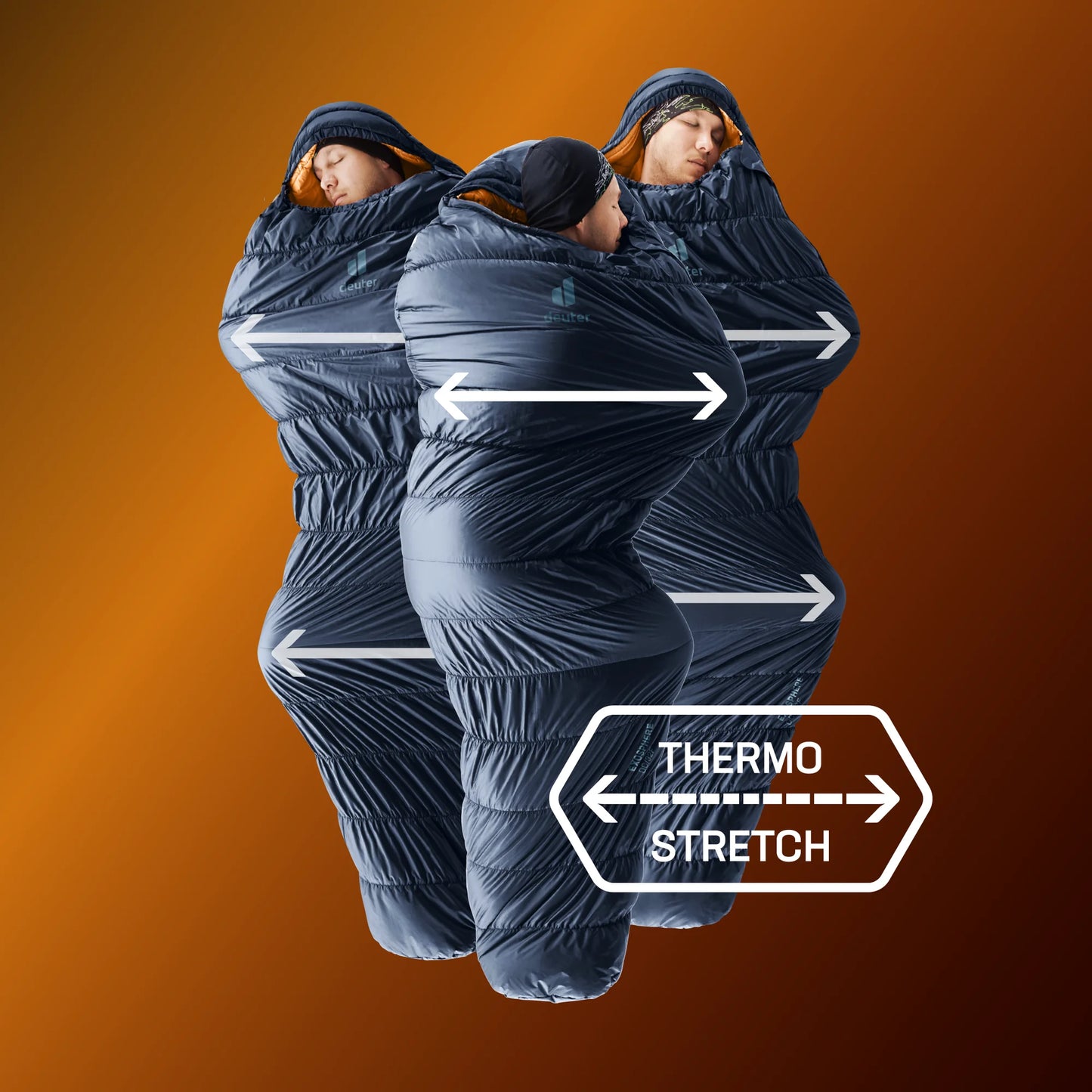 Deuter Unisex Blue Exosphere -6C/21F Sleeping Bag